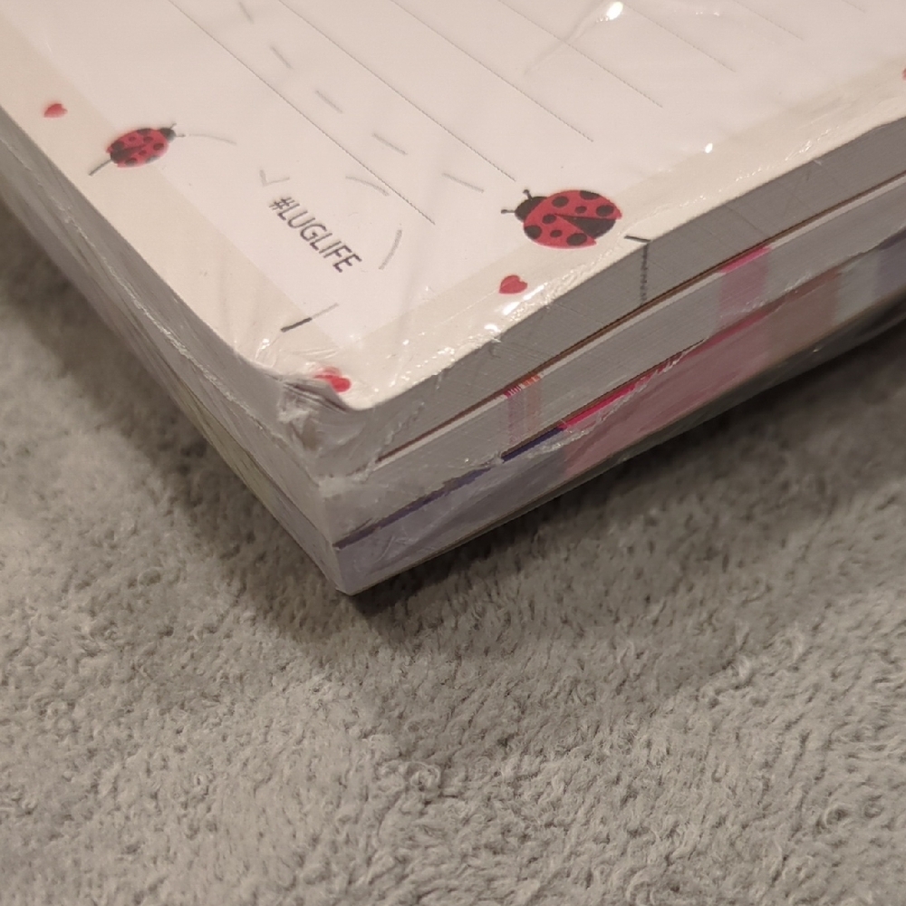 Lug Doodle Notepad 3pk - 8.5" X 5.5" - Love Collection - New-Open Pkg - Picture 5 of 12